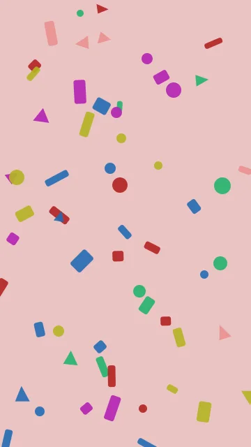Fire Brick confetti phone wallpaper — free HD fire brick mobile wallpaper 1080x1920