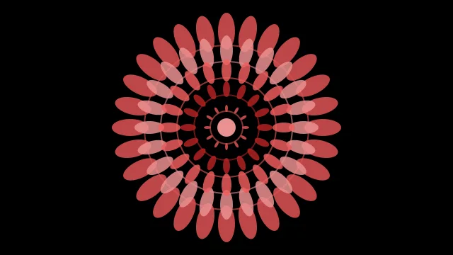 Fire Brick mandala background — free HD fire brick color wallpaper 1920x1080