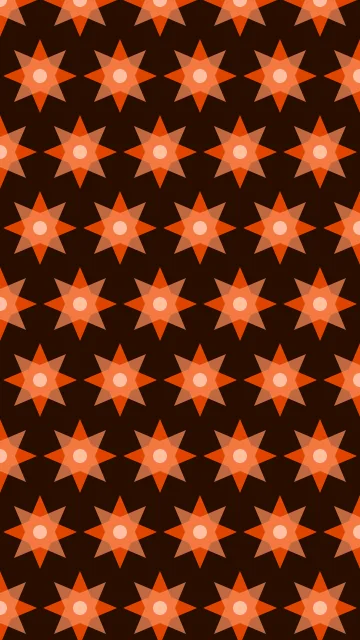 Flame Orange arabesque phone wallpaper — free HD flame orange mobile wallpaper 1080x1920