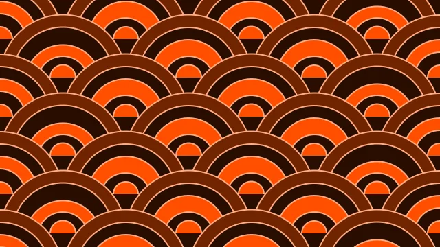 Flame Orange art deco background — free HD flame orange color wallpaper 1920x1080