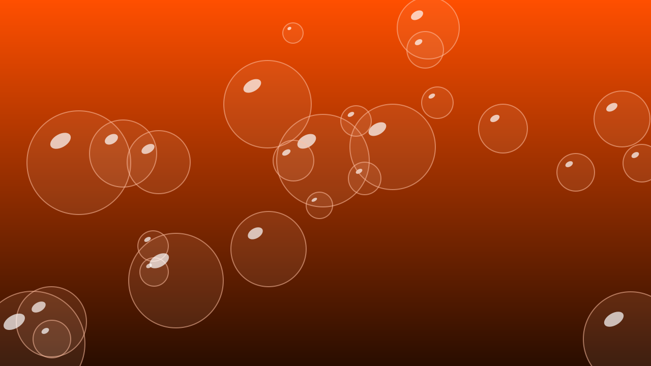 Flame Orange bubbles background — free HD flame orange color wallpaper 1920x1080