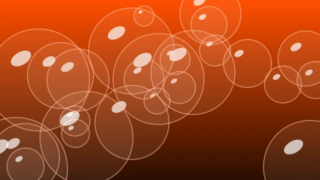 Flame Orange bubbles background — free HD flame orange color wallpaper 1920x1080
