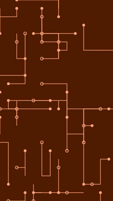 Flame Orange circuit phone wallpaper — free HD flame orange mobile wallpaper 1080x1920