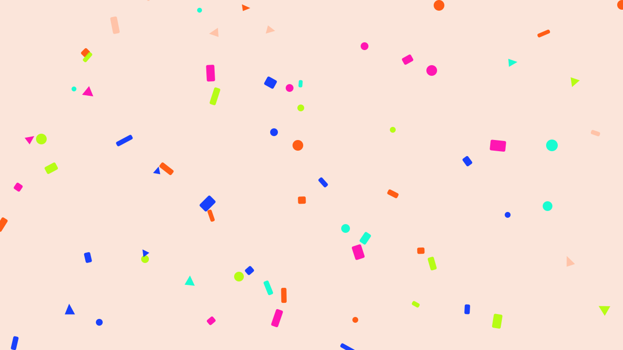 Flame Orange confetti background — free HD flame orange color wallpaper 1920x1080