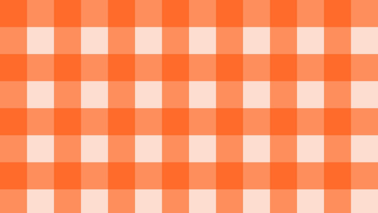 Flame Orange gingham background — free HD flame orange color wallpaper 1920x1080