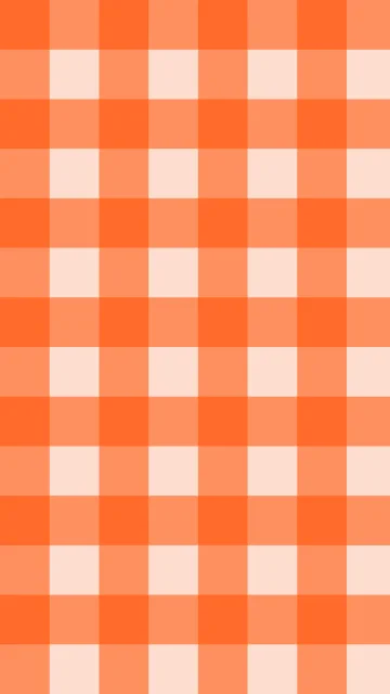 Flame Orange gingham phone wallpaper — free HD flame orange mobile wallpaper 1080x1920