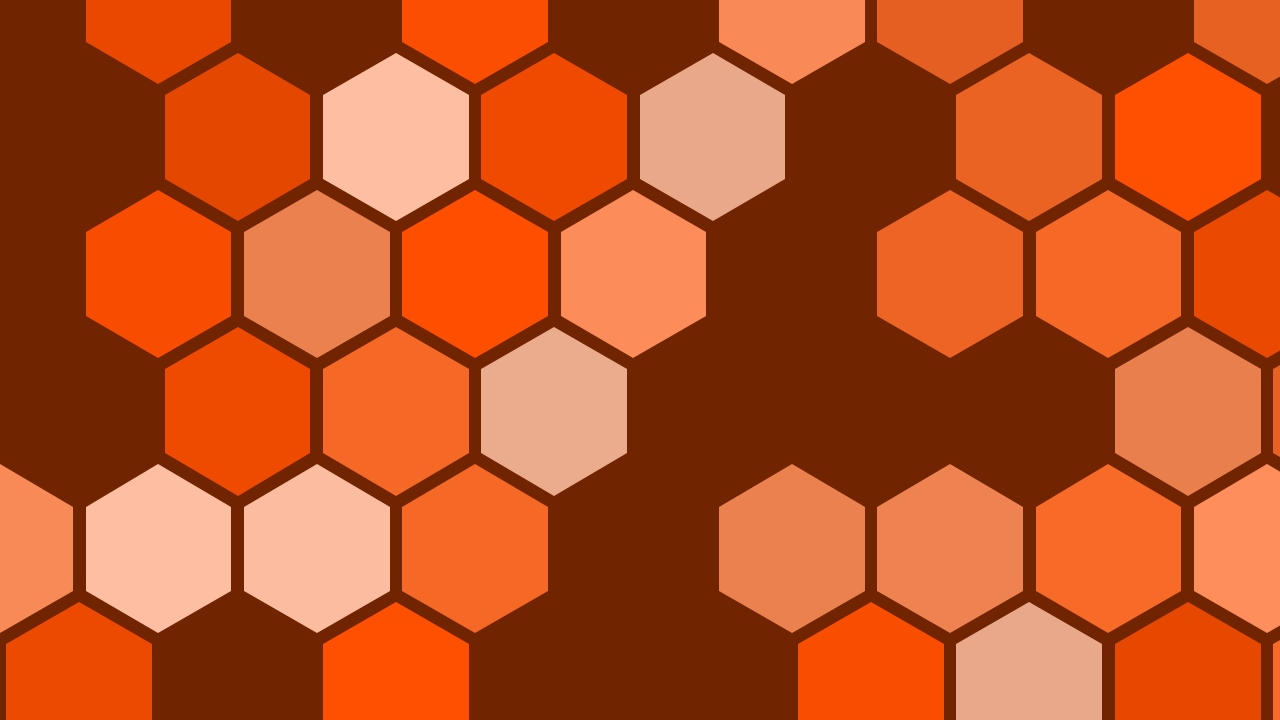 Flame Orange hexagon background — free HD flame orange color wallpaper 1920x1080
