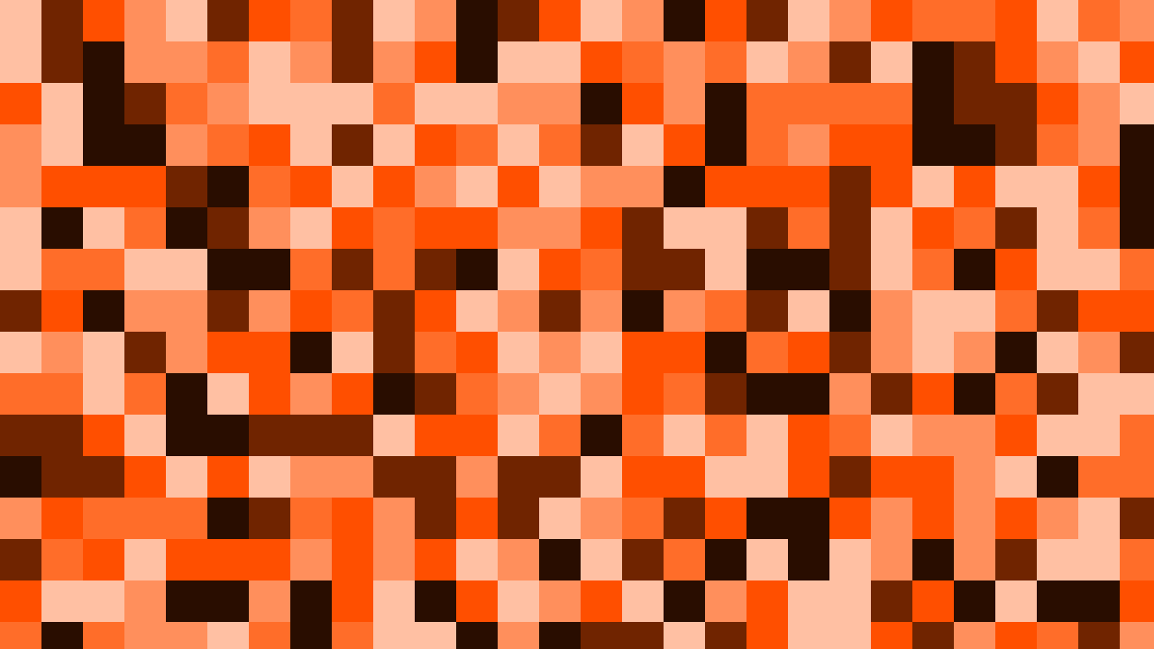 Flame Orange pixel background — free HD flame orange color wallpaper 1920x1080
