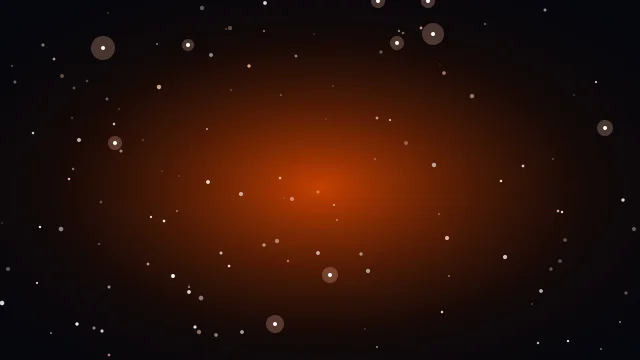 Flame Orange starry background — free HD flame orange color wallpaper 1920x1080