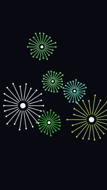 Forest Green fireworks phone wallpaper — free HD forest green mobile wallpaper 1080x1920