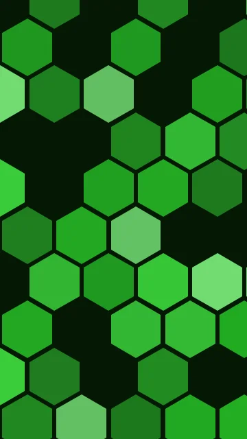 Forest Green hexagon phone wallpaper — free HD forest green mobile wallpaper 1080x1920