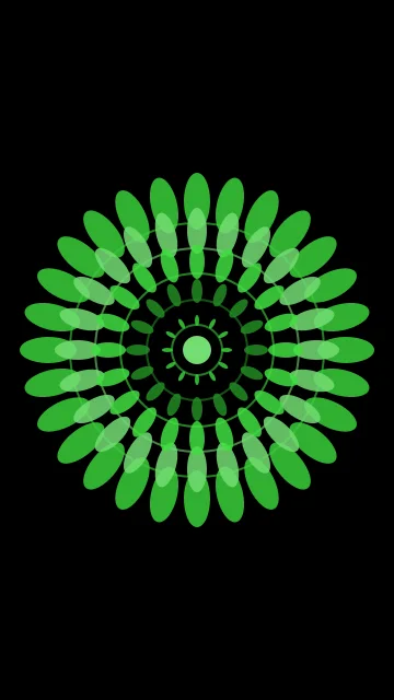 Forest Green mandala phone wallpaper — free HD forest green mobile wallpaper 1080x1920