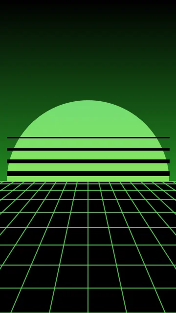 Forest Green vaporwave phone wallpaper — free HD forest green mobile wallpaper 1080x1920