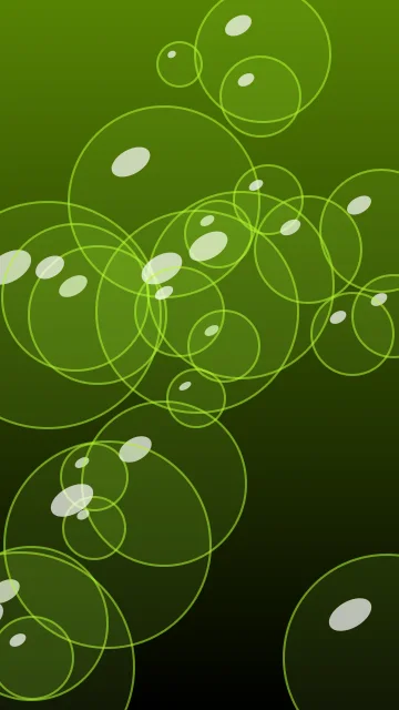 Forest Moss bubbles phone wallpaper — free HD forest moss mobile wallpaper 1080x1920
