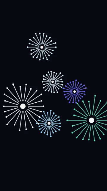 Fresh Sky fireworks phone wallpaper — free HD fresh sky mobile wallpaper 1080x1920