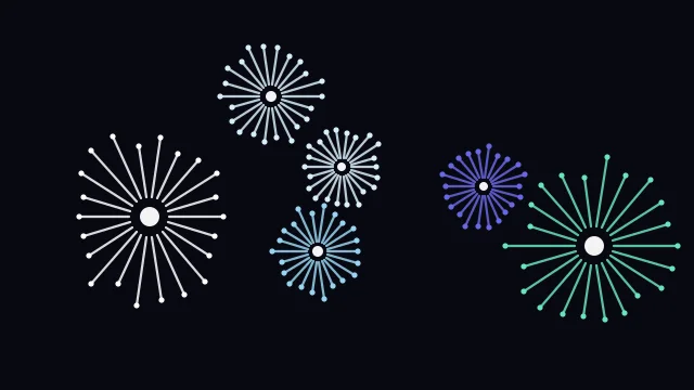 Fresh Sky fireworks background — free HD fresh sky color wallpaper 1920x1080