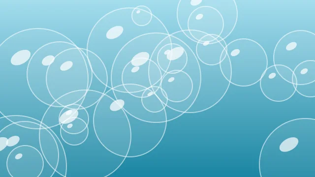 Frosted Blue bubbles desktop wallpaper — free 4K frosted blue wallpaper 3840x2160
