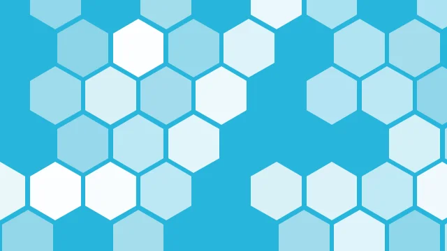 Frosted Blue hexagon desktop wallpaper — free 4K frosted blue wallpaper 3840x2160