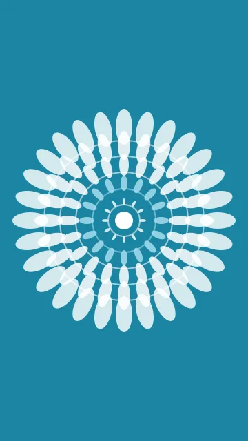 Frosted Blue mandala phone wallpaper — free HD frosted blue mobile wallpaper 1080x1920