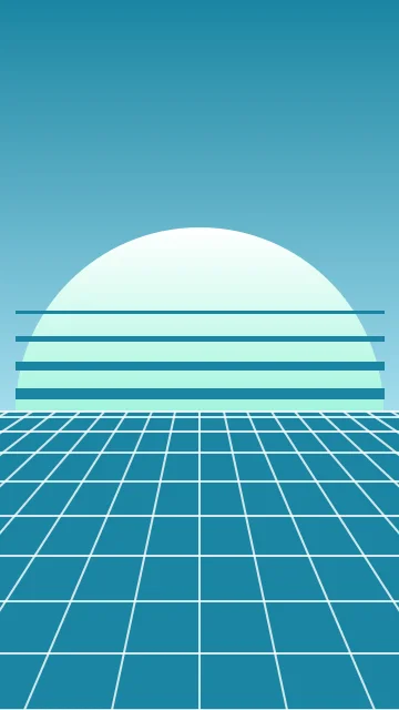 Frosted Blue vaporwave phone wallpaper — free HD frosted blue mobile wallpaper 1080x1920