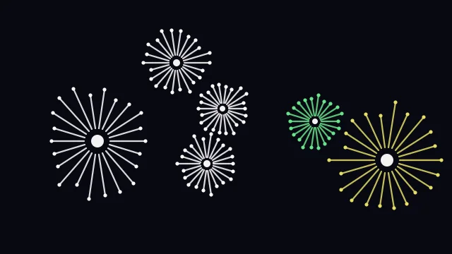 Frosted Mint fireworks background — free HD frosted mint color wallpaper 1920x1080