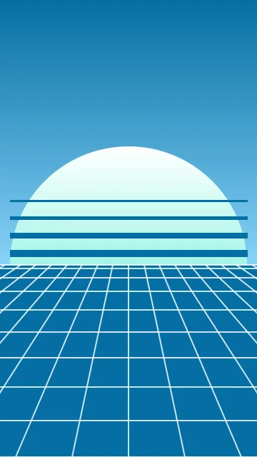 Frozen Lake vaporwave phone wallpaper — free HD frozen lake mobile wallpaper 1080x1920
