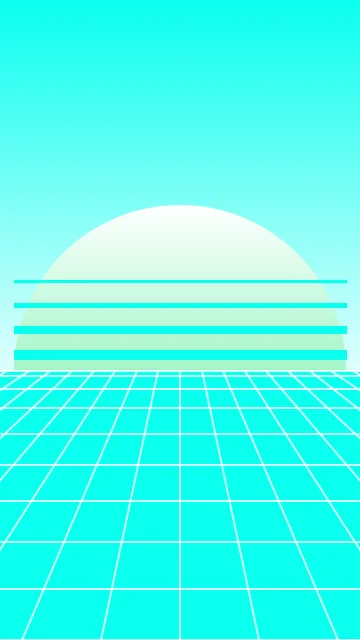 Frozen Water vaporwave phone wallpaper — free HD frozen water mobile wallpaper 1080x1920