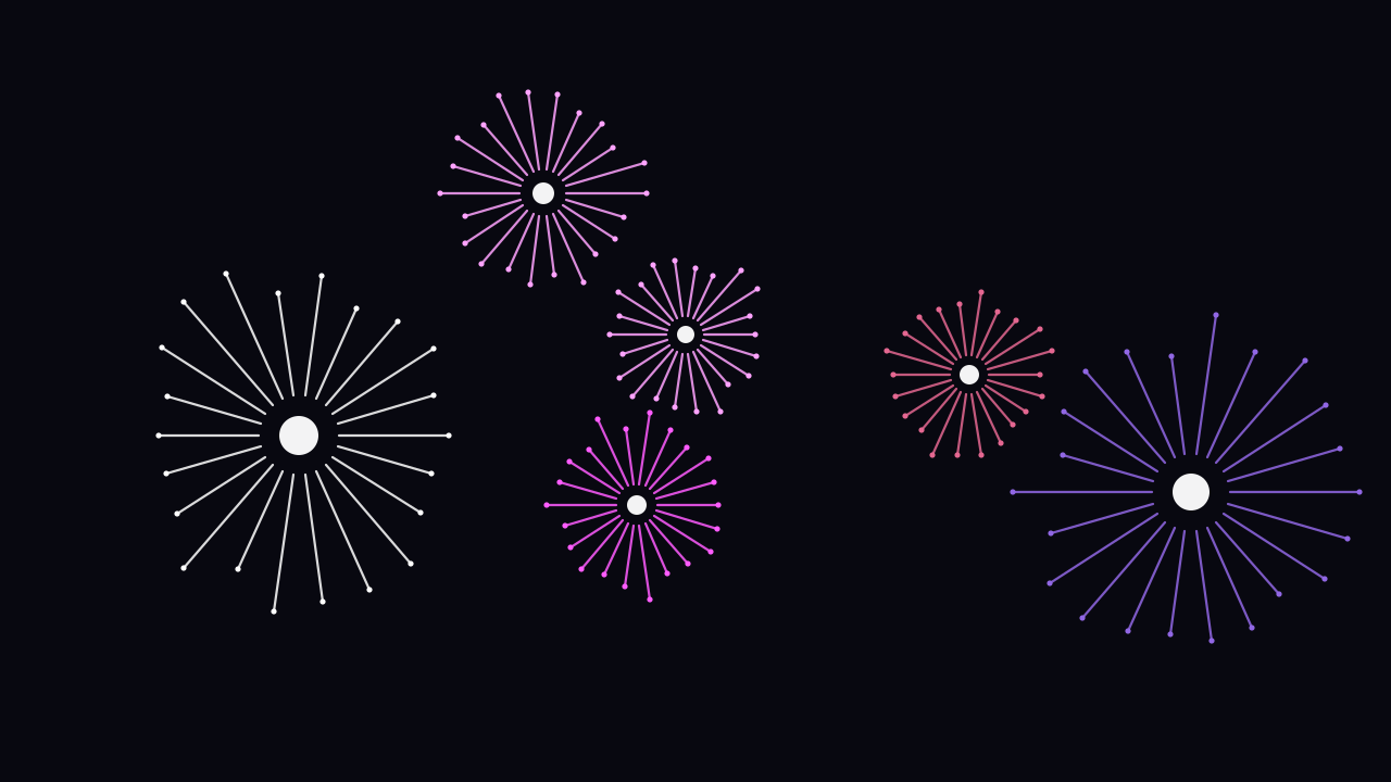 Fuchsia fireworks background — free HD fuchsia color wallpaper 1920x1080