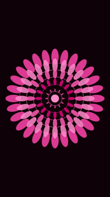 Fuchsia Flame mandala phone wallpaper — free HD fuchsia flame mobile wallpaper 1080x1920