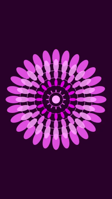 Fuchsia mandala phone wallpaper — free HD fuchsia mobile wallpaper 1080x1920