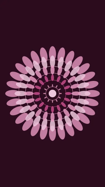 Fuchsia Plum mandala phone wallpaper — free HD fuchsia plum mobile wallpaper 1080x1920