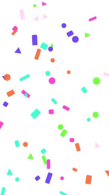 Fuchsia Pop confetti phone wallpaper — free HD fuchsia pop mobile wallpaper 1080x1920