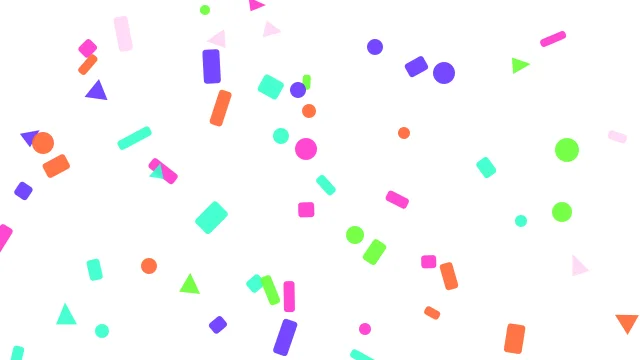 Fuchsia Pop confetti background — free HD fuchsia pop color wallpaper 1920x1080