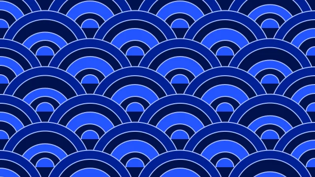 Full Spectrum Blue artdeco desktop wallpaper — free 4K full spectrum blue wallpaper 3840x2160