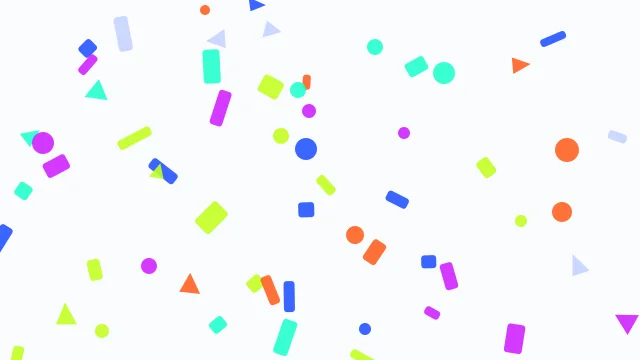 Full Spectrum Blue confetti desktop wallpaper — free 4K full spectrum blue wallpaper 3840x2160