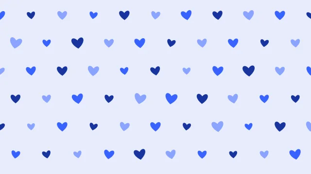 Full Spectrum Blue hearts background — free HD full spectrum blue color wallpaper 1920x1080