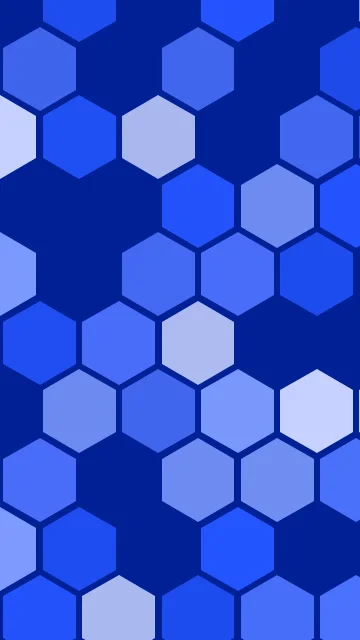 Full Spectrum Blue hexagon phone wallpaper — free HD full spectrum blue mobile wallpaper 1080x1920