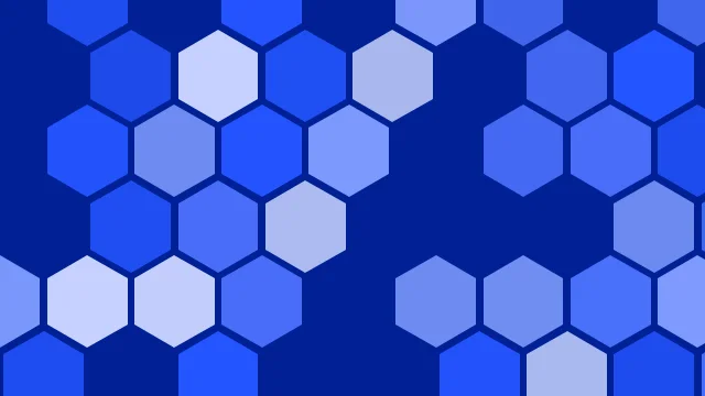 Full Spectrum Blue hexagon desktop wallpaper — free 4K full spectrum blue wallpaper 3840x2160