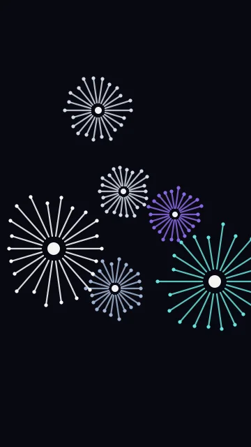 Glaucous fireworks phone wallpaper — free HD glaucous mobile wallpaper 1080x1920
