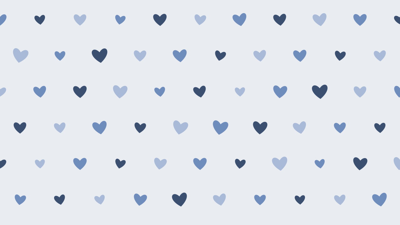 Glaucous hearts background — free HD glaucous color wallpaper 1920x1080