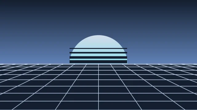 Glaucous vaporwave background — free HD glaucous color wallpaper 1920x1080