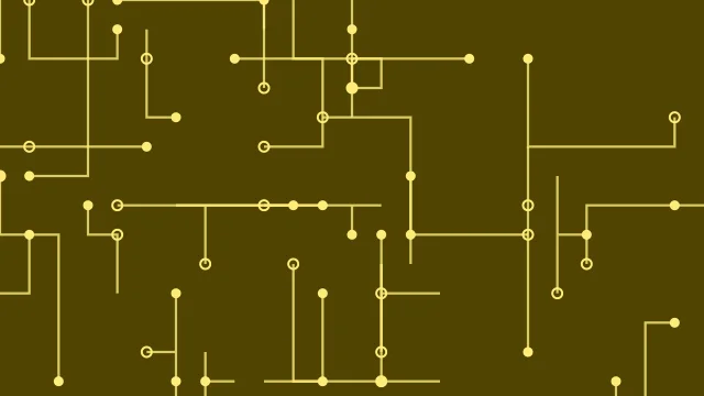 Gold circuit board background — free HD gold color wallpaper 1920x1080