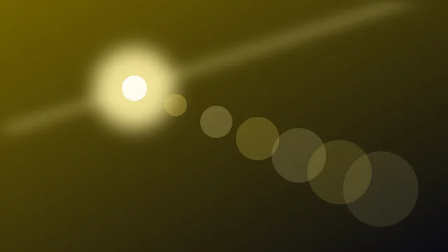 Gold lens flare background — free HD gold color wallpaper 1920x1080