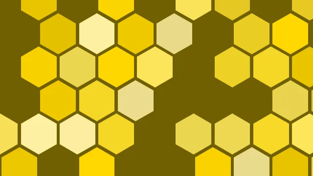 Gold hexagon background — free HD gold color wallpaper 1920x1080