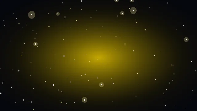 Gold starry background — free HD gold color wallpaper 1920x1080