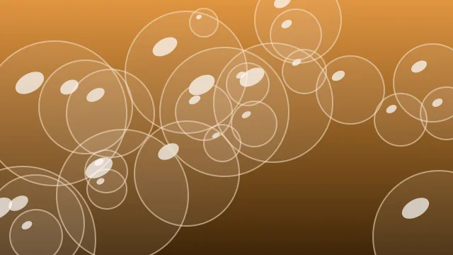 Golden Apricot bubbles background — free HD golden apricot color wallpaper 1920x1080