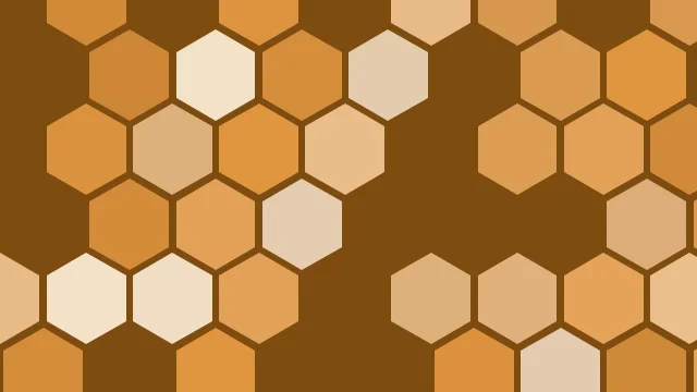 Golden Apricot hexagon background — free HD golden apricot color wallpaper 1920x1080