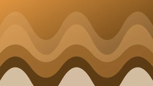 Golden Apricot waves background — free HD golden apricot color wallpaper 1920x1080