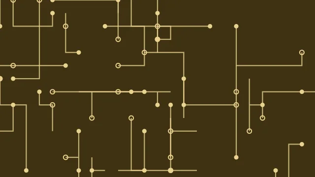 Golden Bronze circuit board background — free HD golden bronze color wallpaper 1920x1080