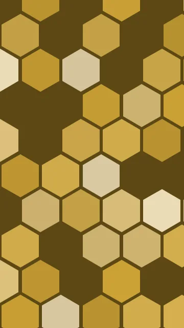 Golden Bronze hexagon phone wallpaper — free HD golden bronze mobile wallpaper 1080x1920